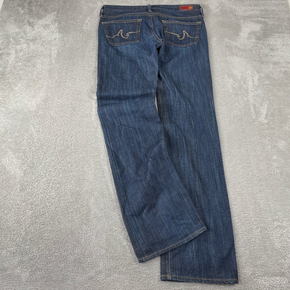 Adriano Goldsmeid The Kiss Jeans Womens 29 Blue Straight Made USA Designer Denim